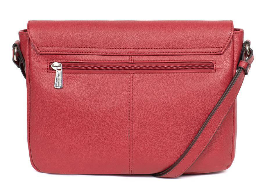 Vêtement en cuir Maroquinerie femme rouge