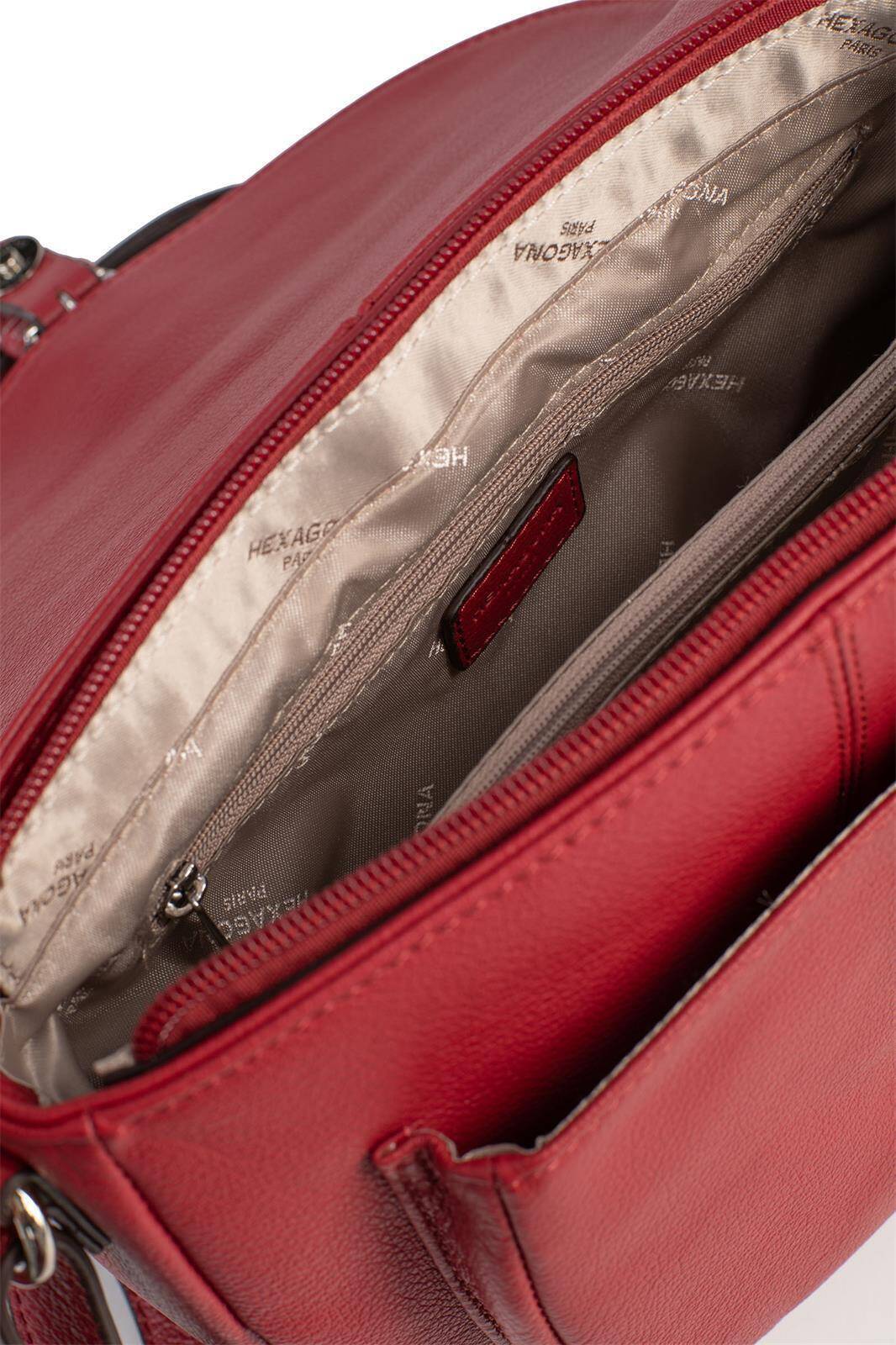 Vêtement en cuir Maroquinerie femme rouge