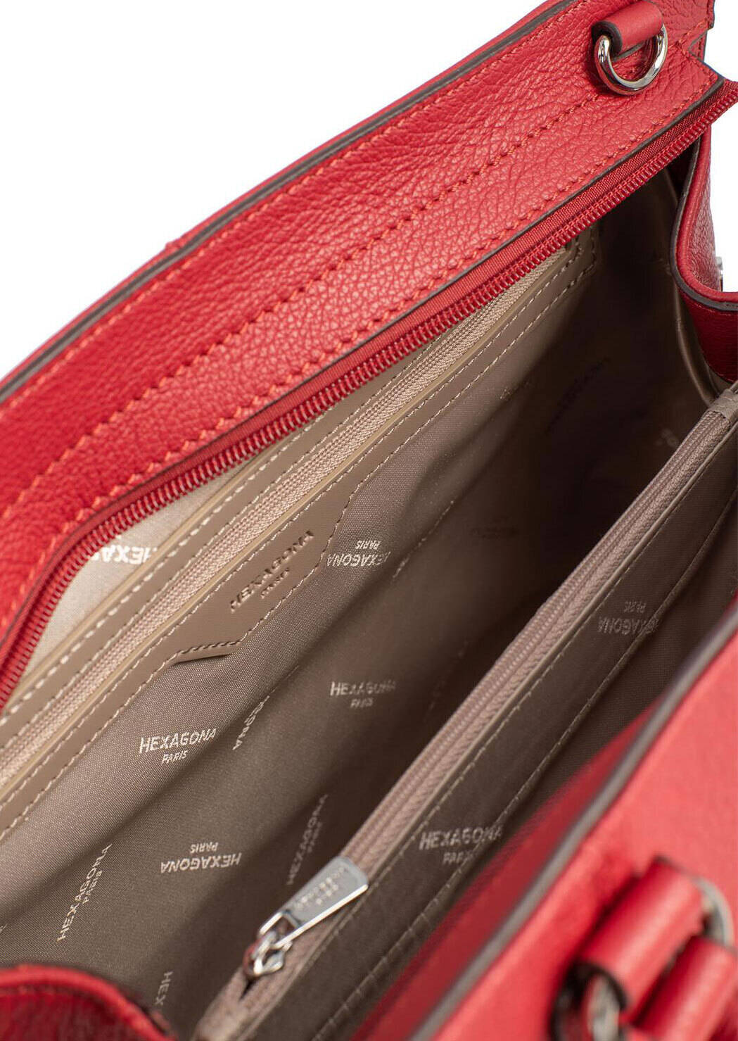 Vêtement en cuir Maroquinerie femme rouge