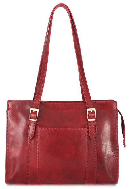 Vêtement en cuir Maroquinerie femme rouge