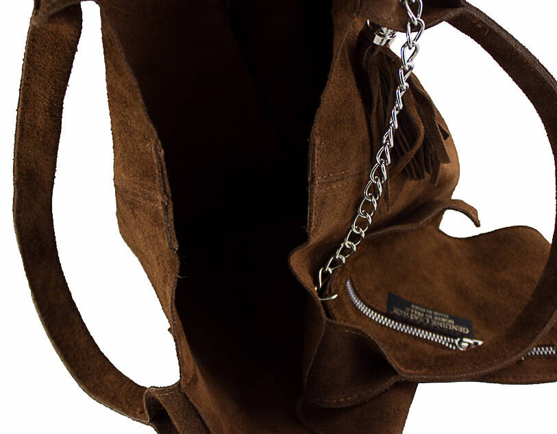 Vêtement en cuir Maroquinerie femme marron