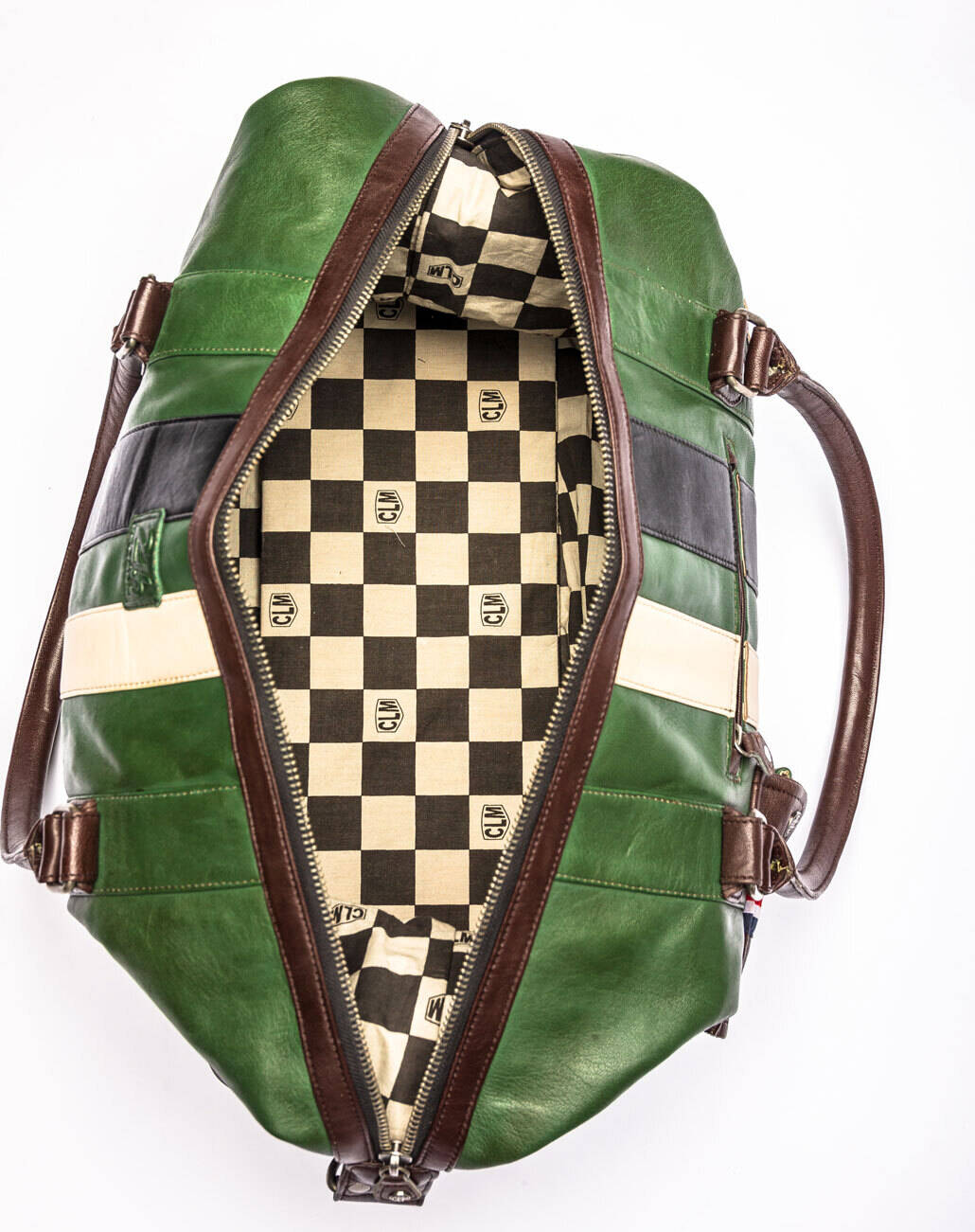 Vêtement en cuir Maroquinerie homme vert