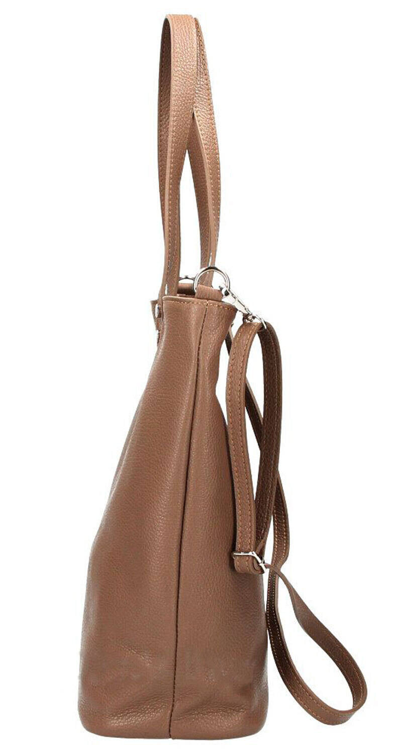 Vêtement en cuir Maroquinerie femme cognac