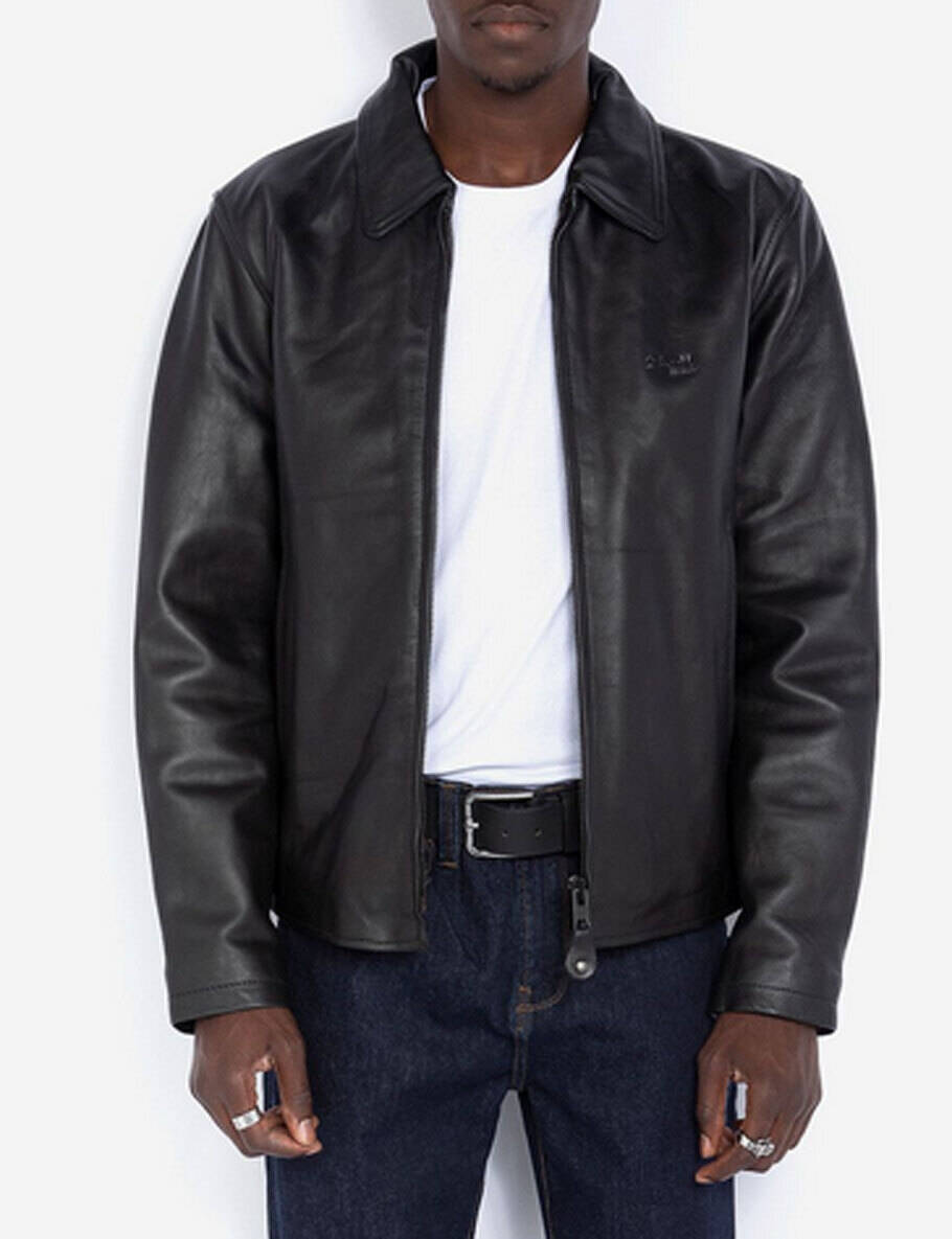 Vêtement en cuir Vestes & Trois Quart cuir noir