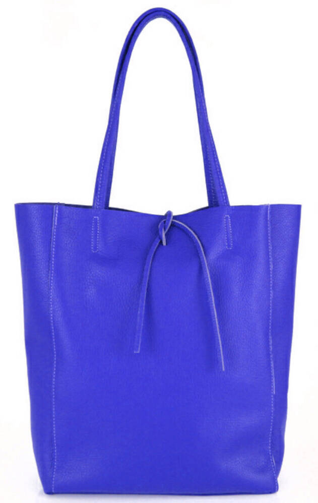 Vêtement en cuir Maroquinerie femme bleu