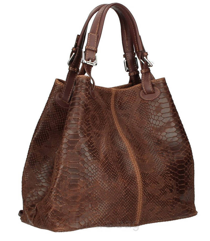 Vêtement en cuir Maroquinerie femme marron