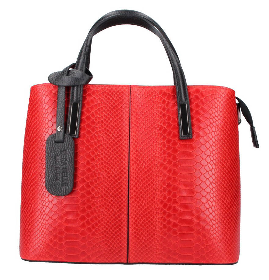 Vêtement en cuir Maroquinerie femme rouge