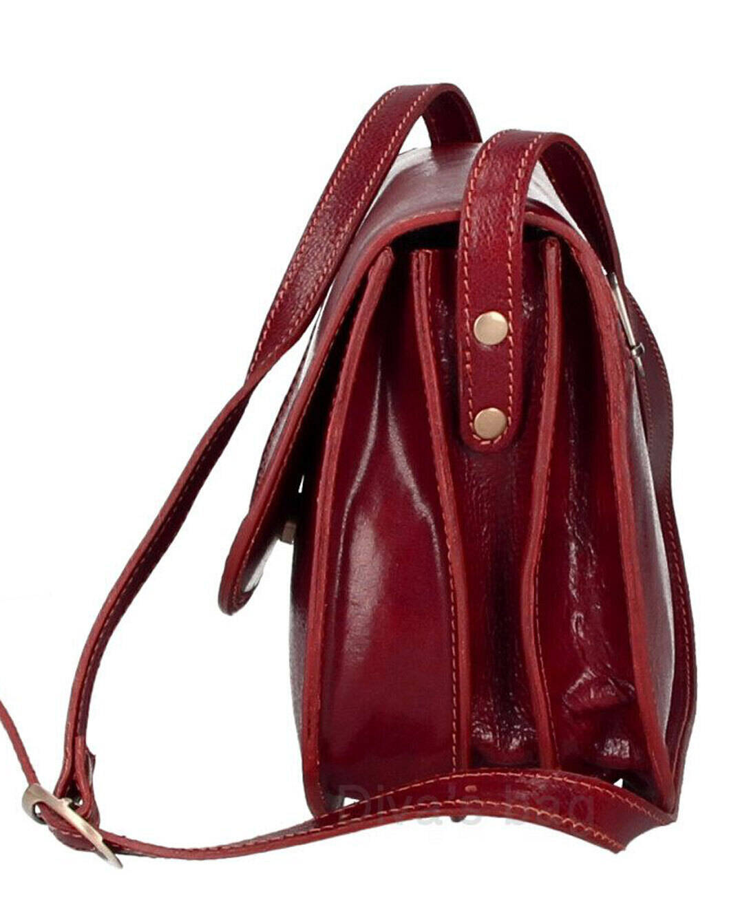 Vêtement en cuir Maroquinerie femme rouge