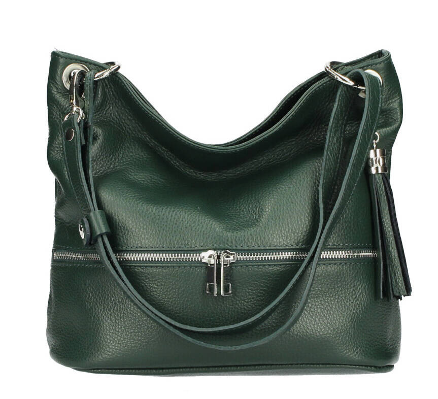 Vêtement en cuir Maroquinerie femme vert