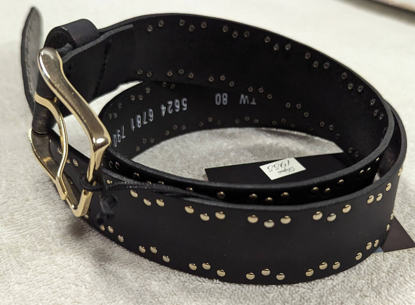 Vêtement en cuir Accessoires noir