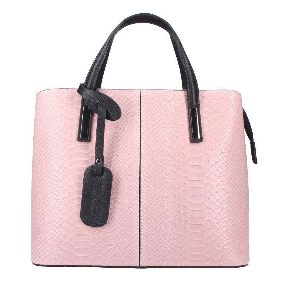 Vêtement en cuir Maroquinerie femme rose