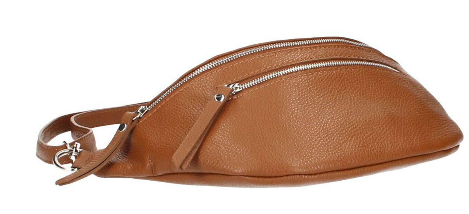 Vêtement en cuir Maroquinerie femme cognac