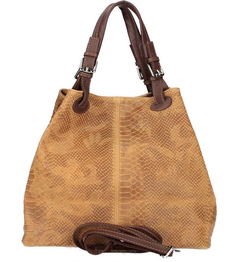 Vêtement en cuir Maroquinerie femme cognac