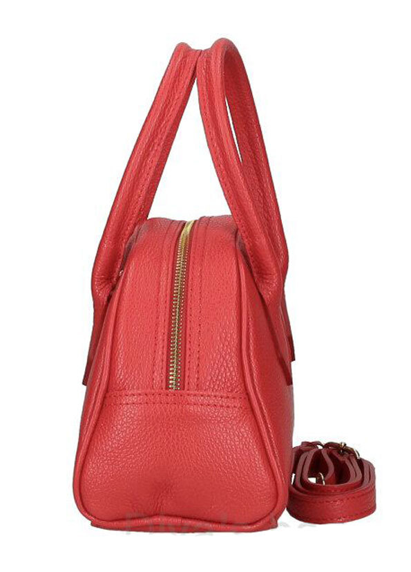 Vêtement en cuir Maroquinerie femme rouge