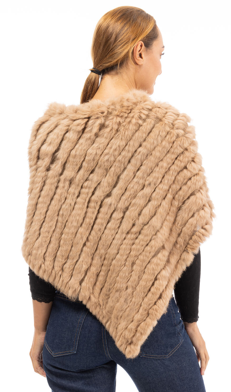 Vêtement en cuir Gilets cuir & fourrure  beige