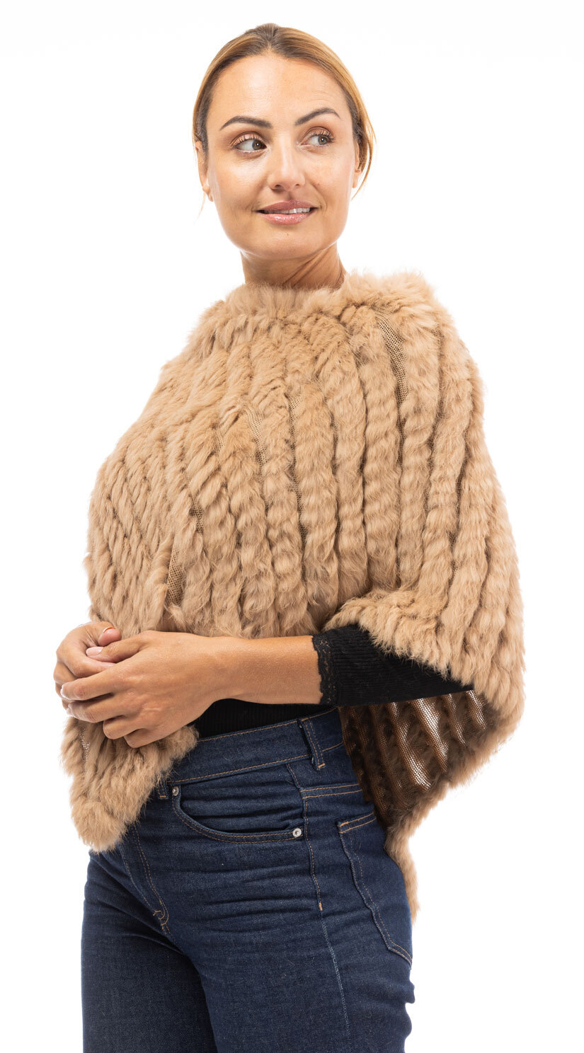 Vêtement en cuir Gilets cuir & fourrure  beige