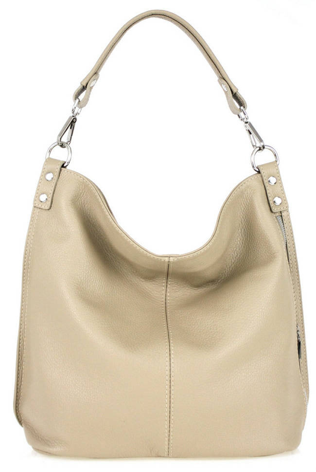 Vêtement en cuir Maroquinerie femme taupe