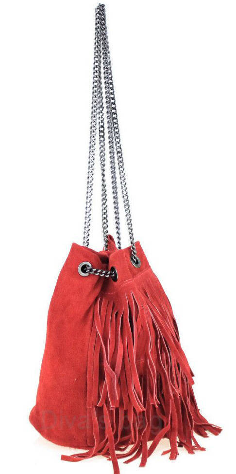 Vêtement en cuir Maroquinerie femme rouge