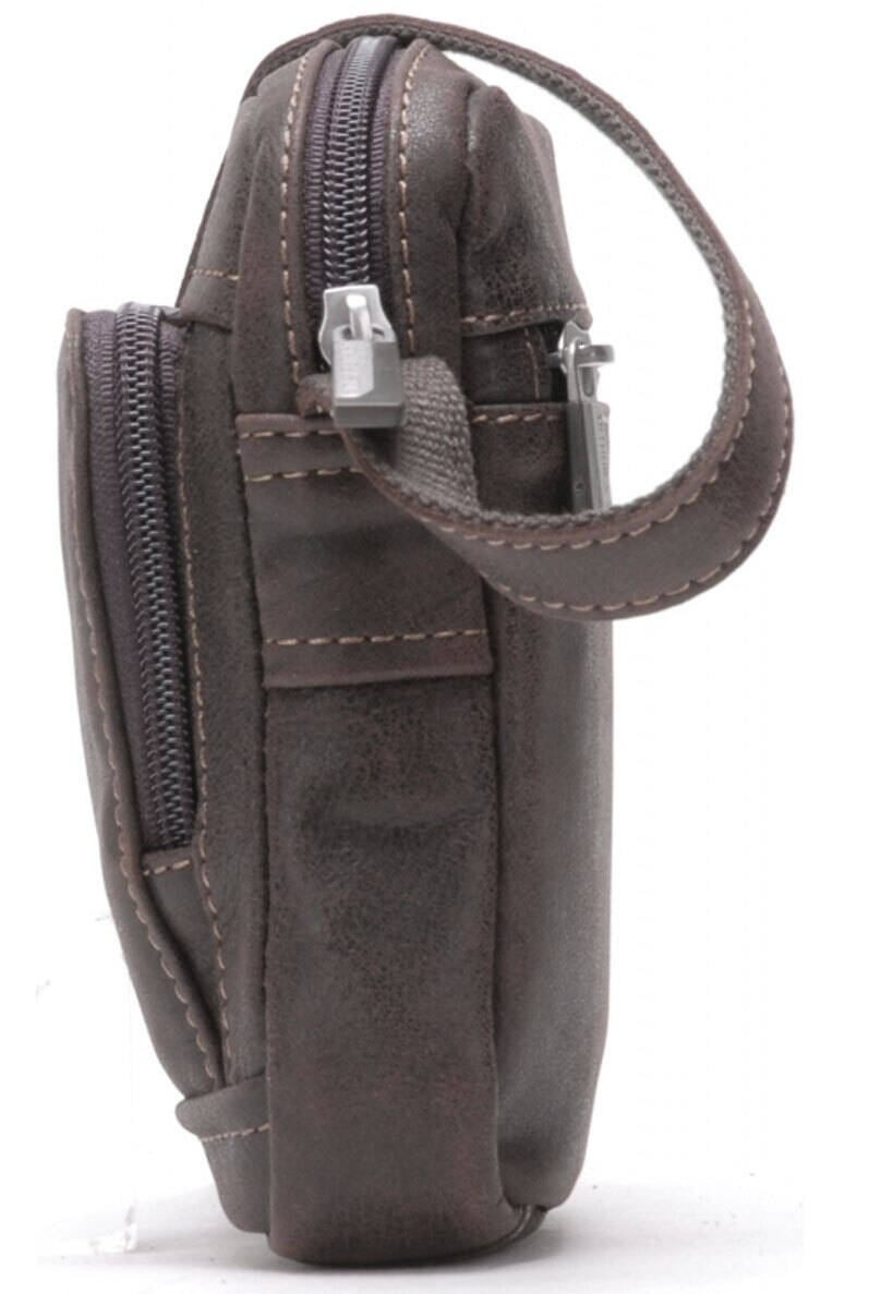 Vêtement en cuir Maroquinerie homme marron