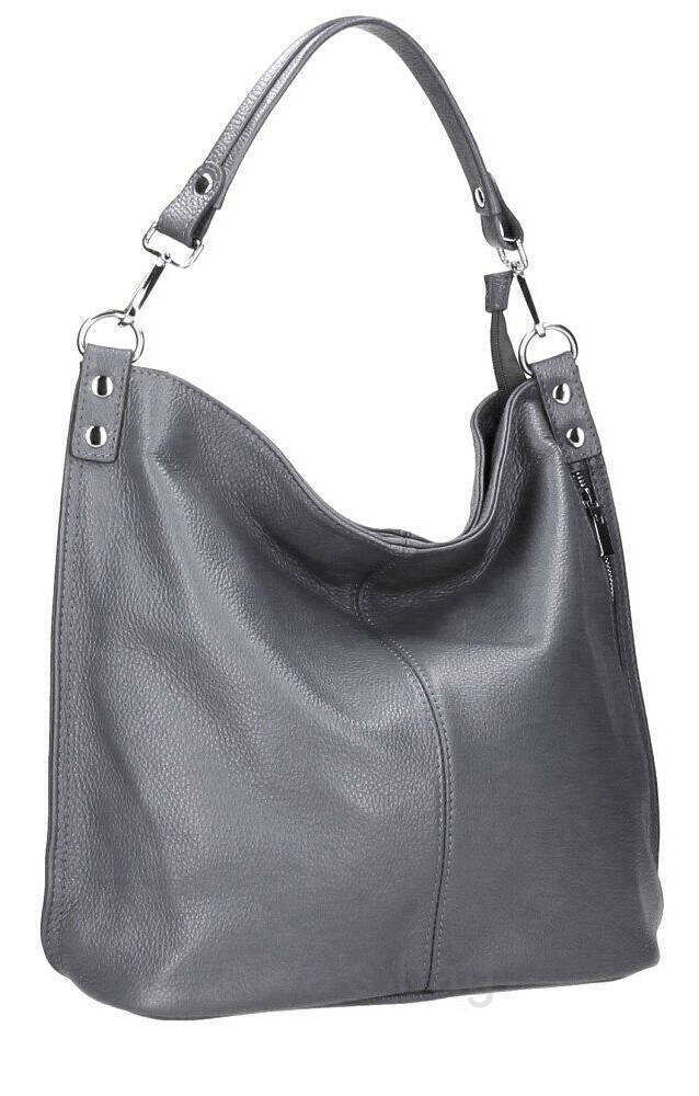 Vêtement en cuir Maroquinerie femme gris