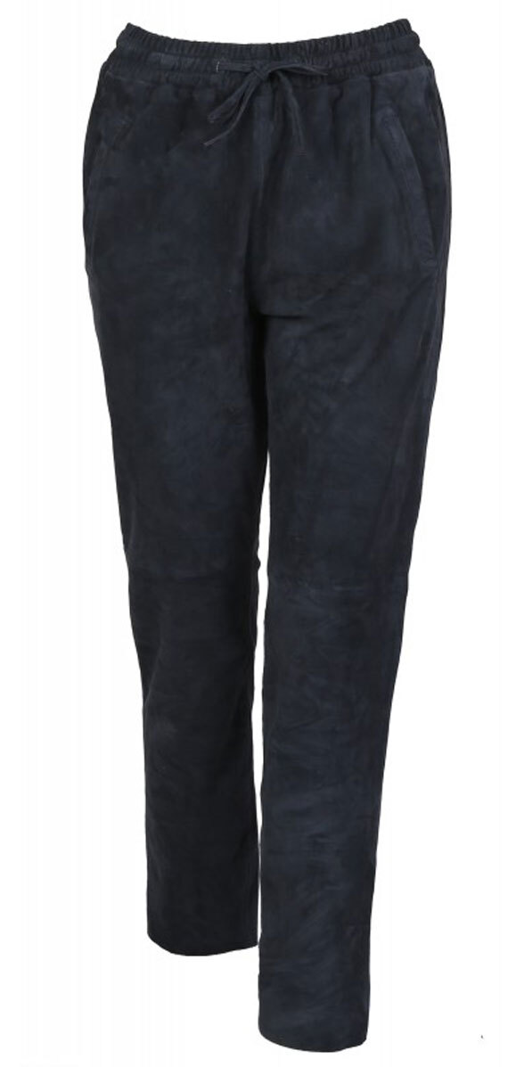 Vêtement en cuir Pantalon cuir bleu