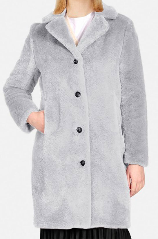 Vêtement en cuir Manteaux cuir gris