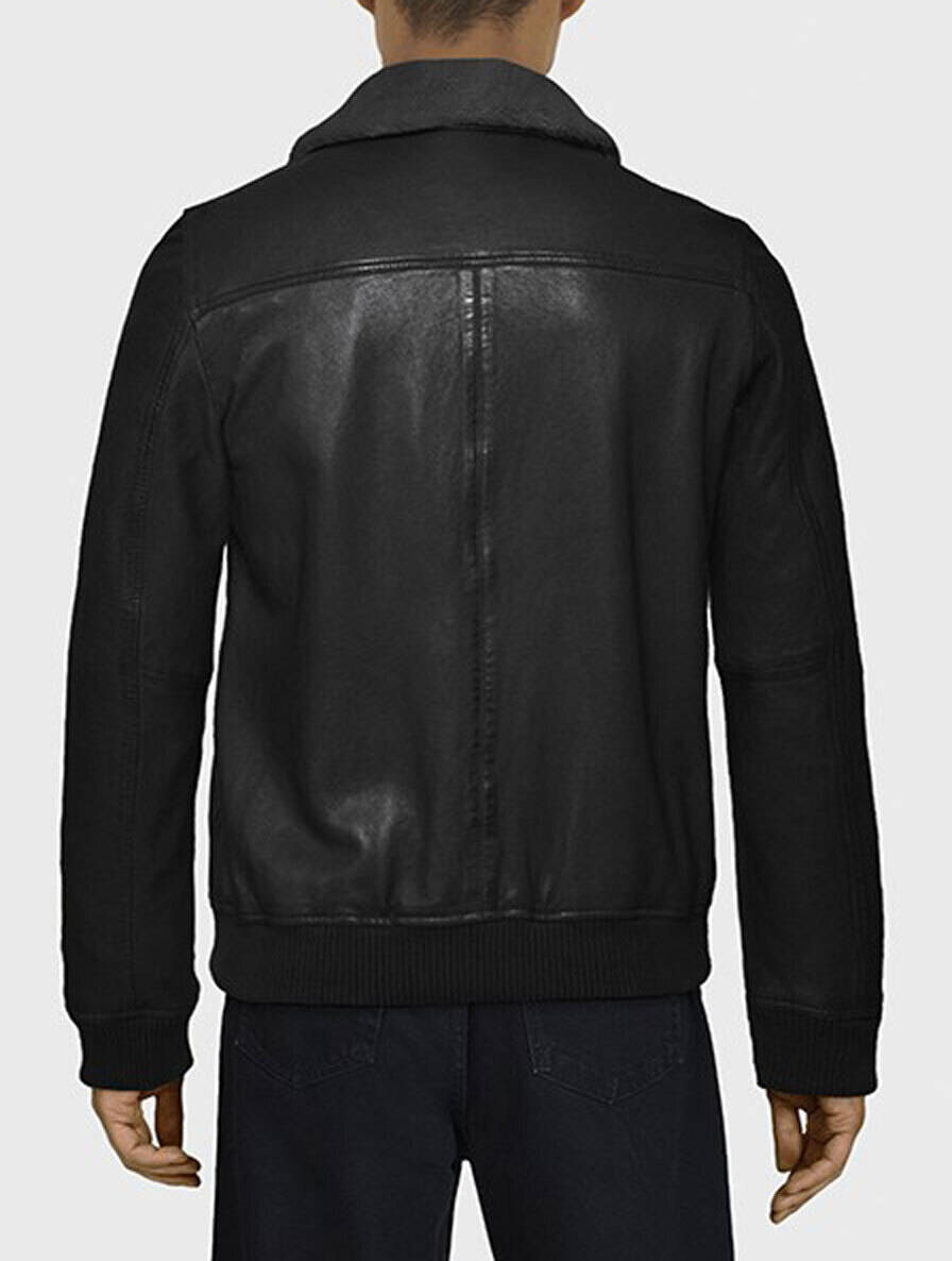 Vêtement en cuir Blousons cuir noir