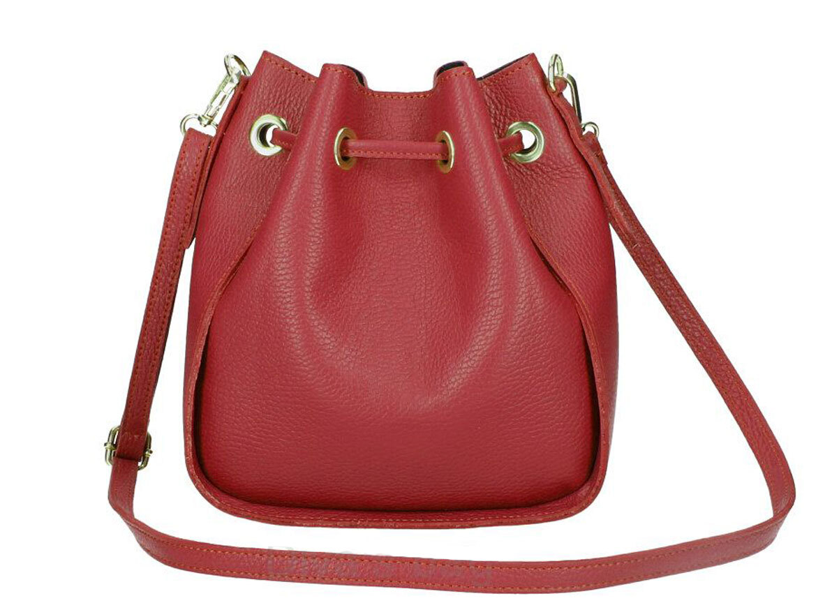 Vêtement en cuir Maroquinerie femme rouge