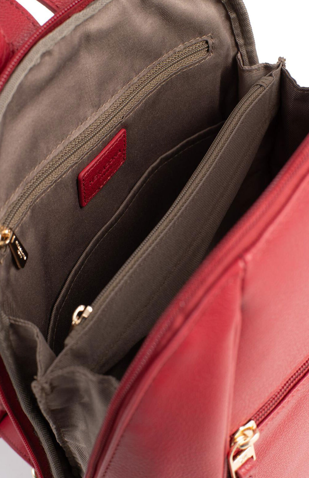 Vêtement en cuir Maroquinerie femme rouge