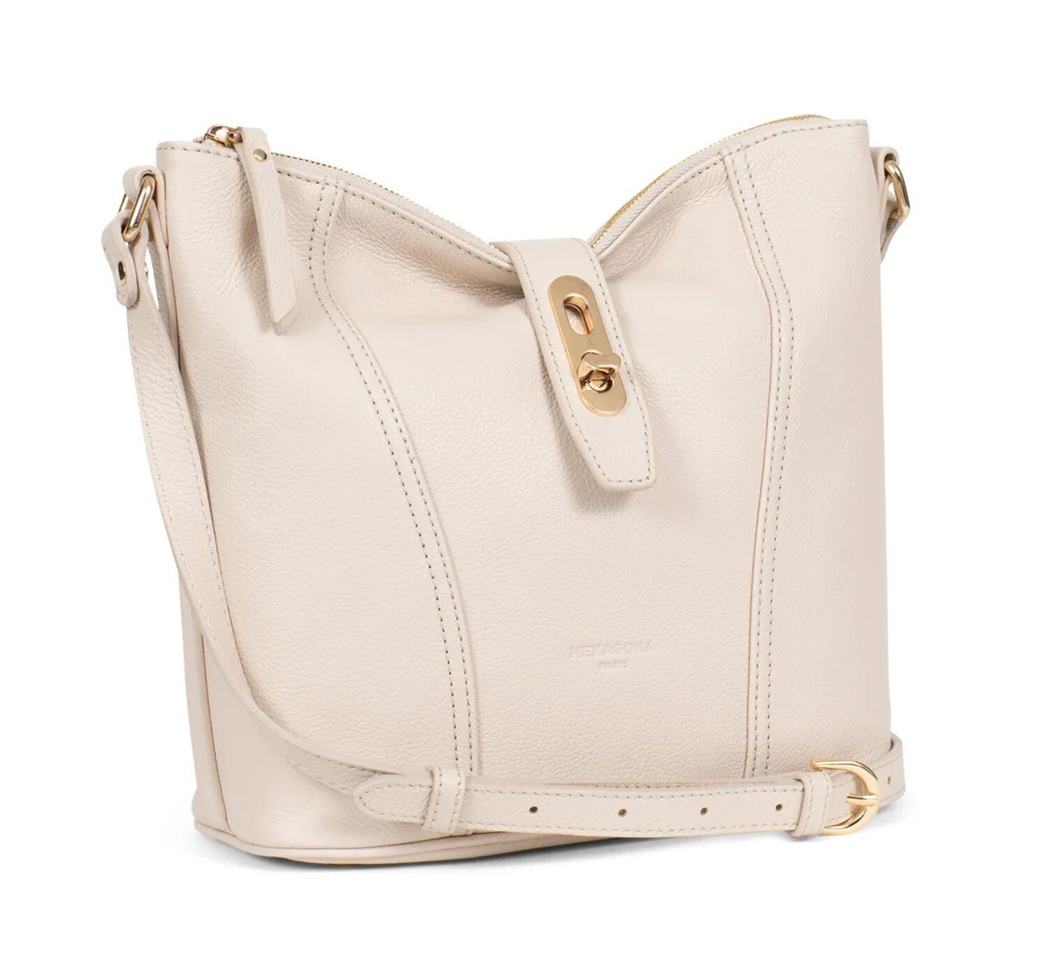 Vêtement en cuir Maroquinerie femme beige