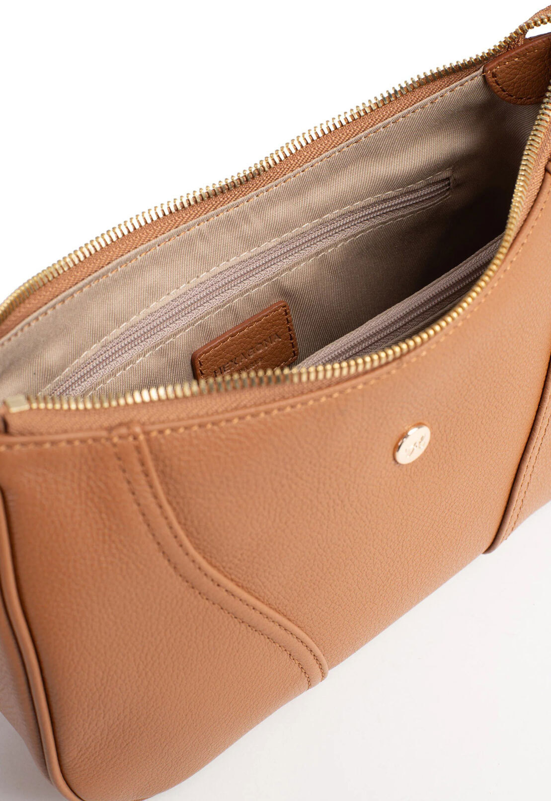 Vêtement en cuir Maroquinerie femme cognac