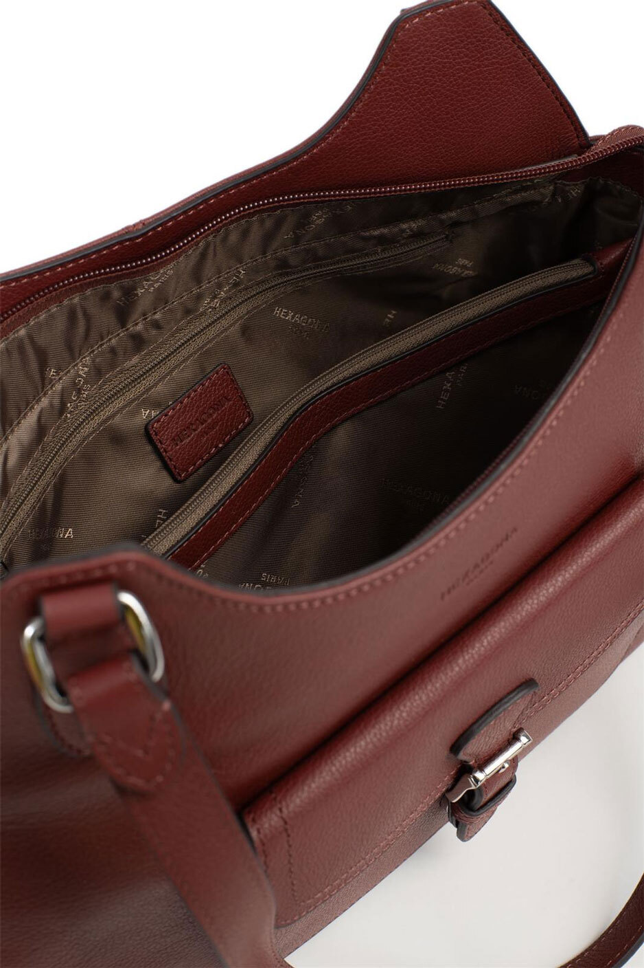 Vêtement en cuir Maroquinerie femme bordeaux