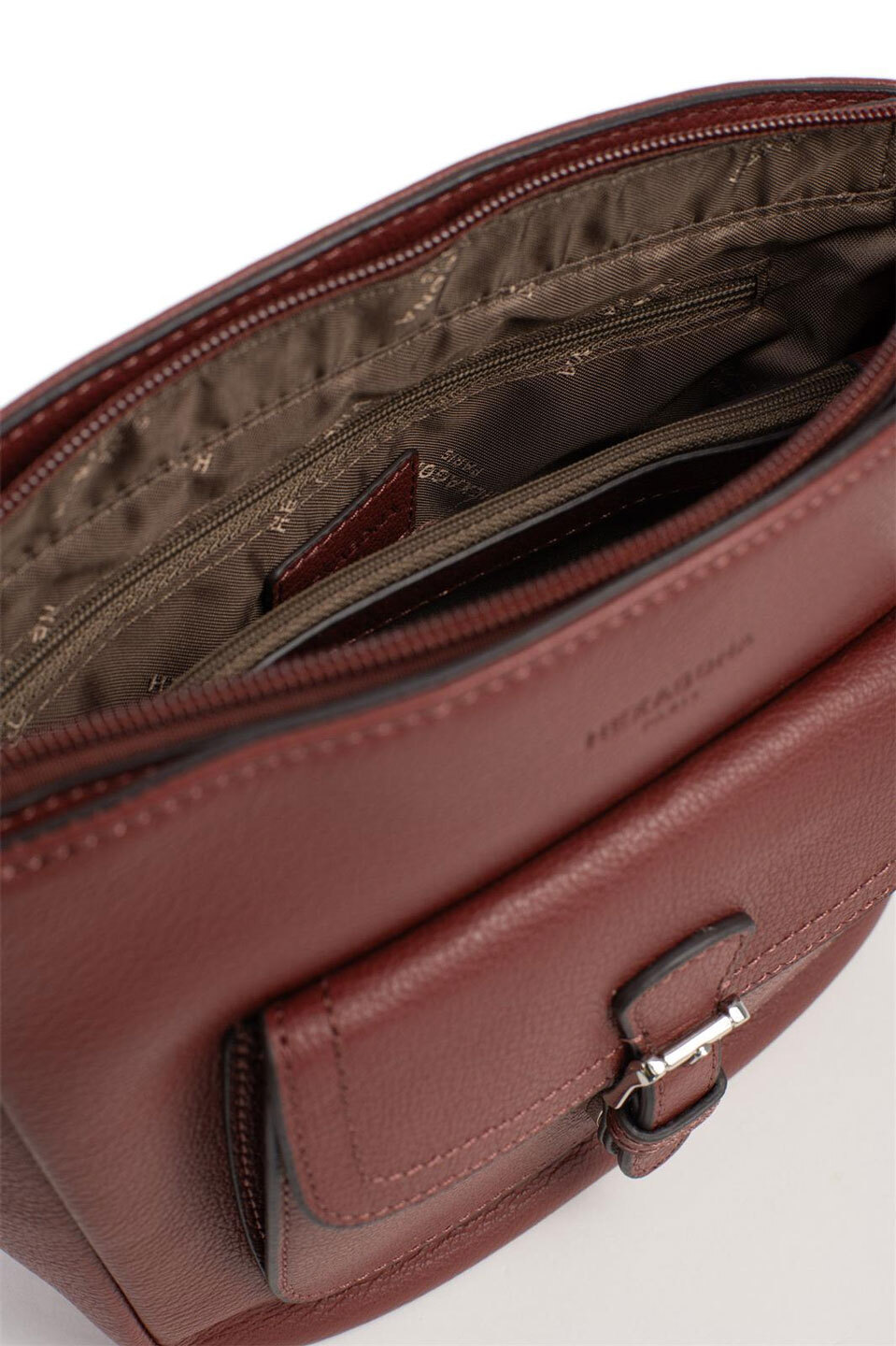 Vêtement en cuir Maroquinerie femme bordeaux