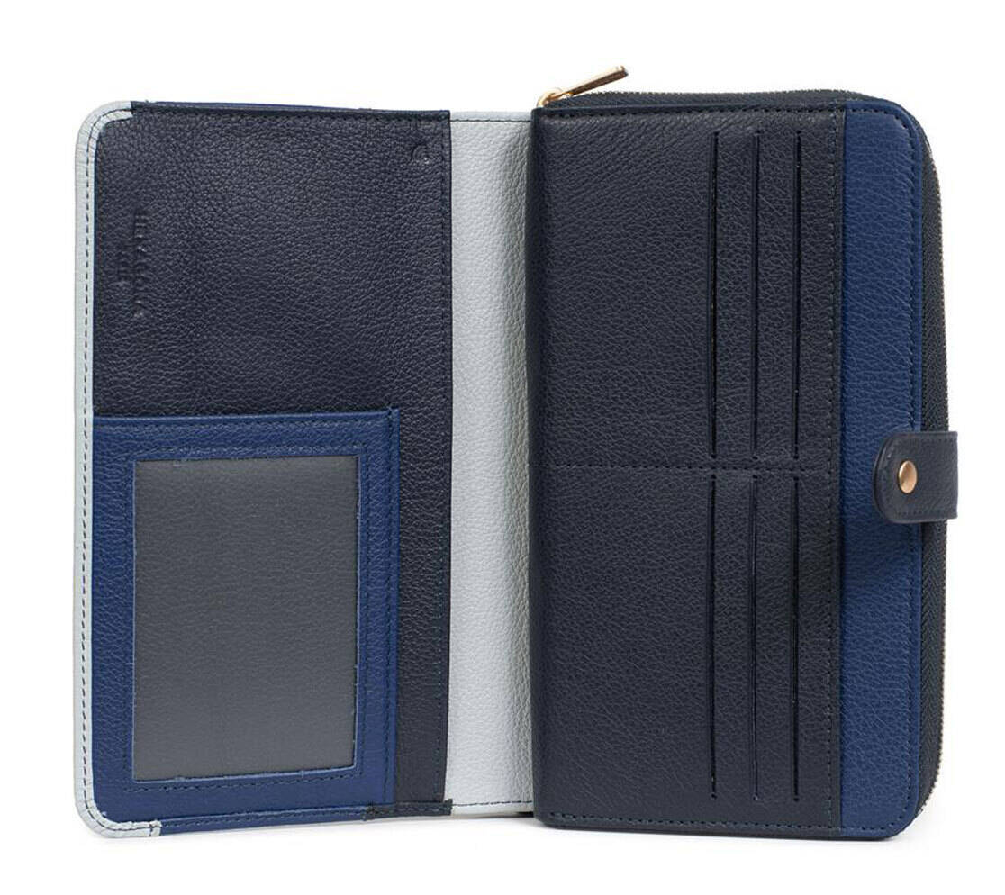 Vêtement en cuir Maroquinerie bleu