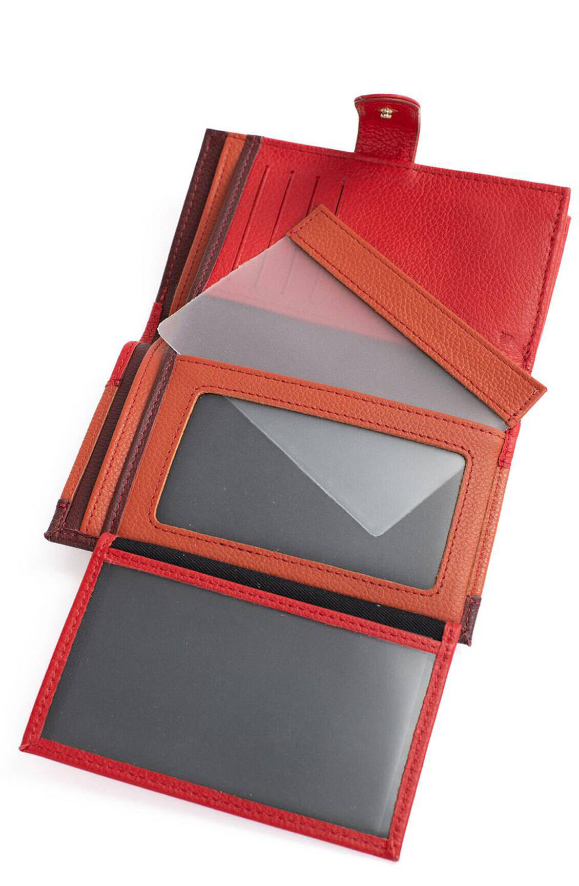 Vêtement en cuir Maroquinerie rouge