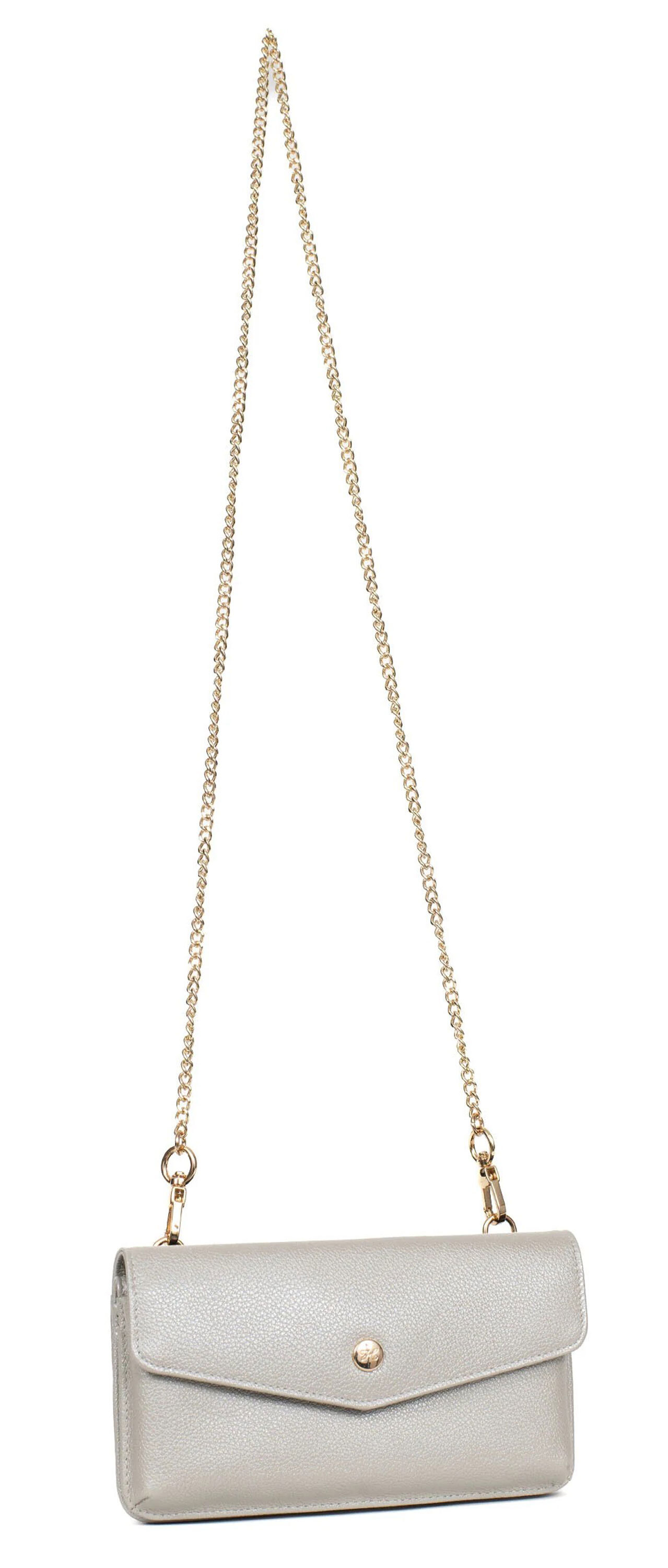 Vêtement en cuir Maroquinerie femme gris