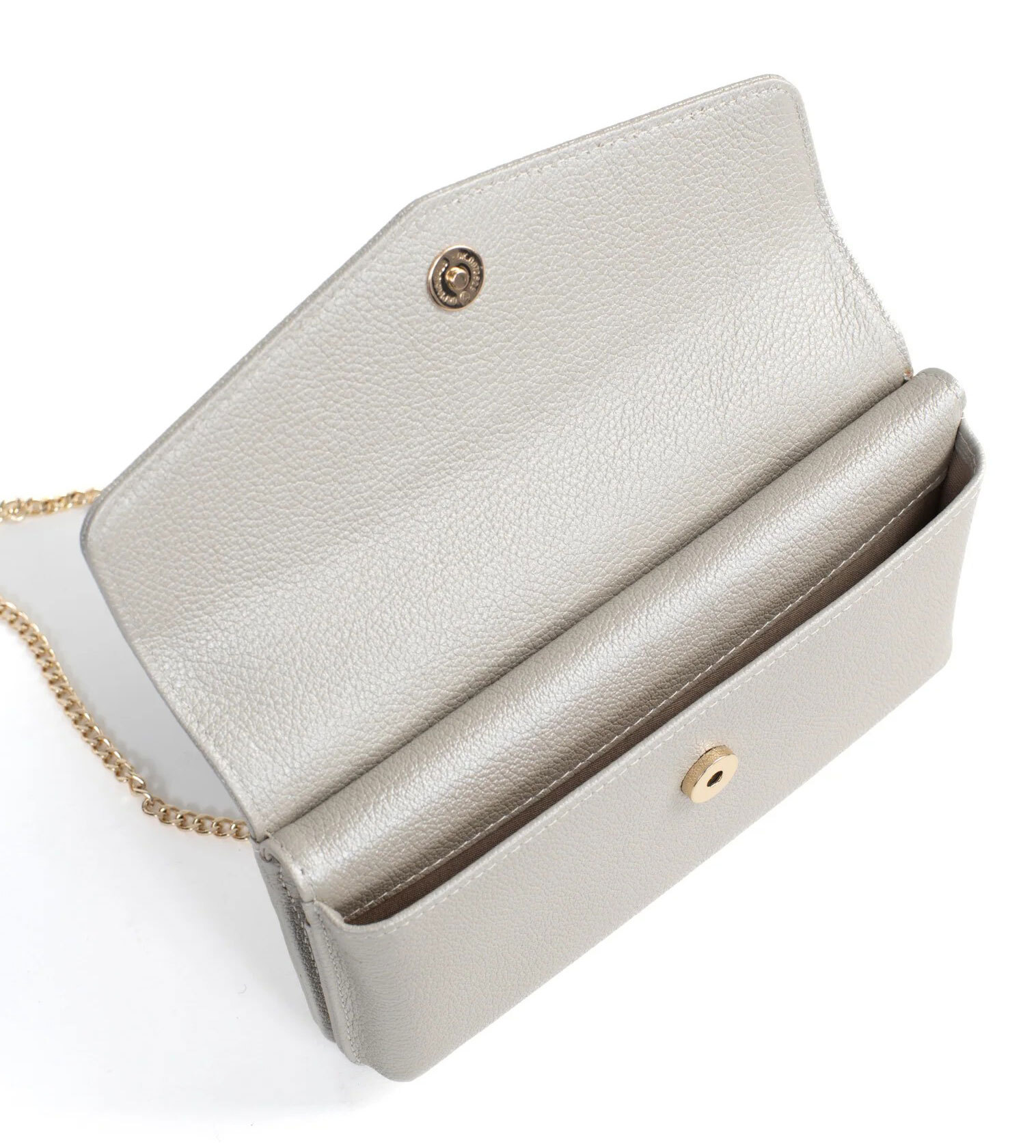 Vêtement en cuir Maroquinerie femme gris