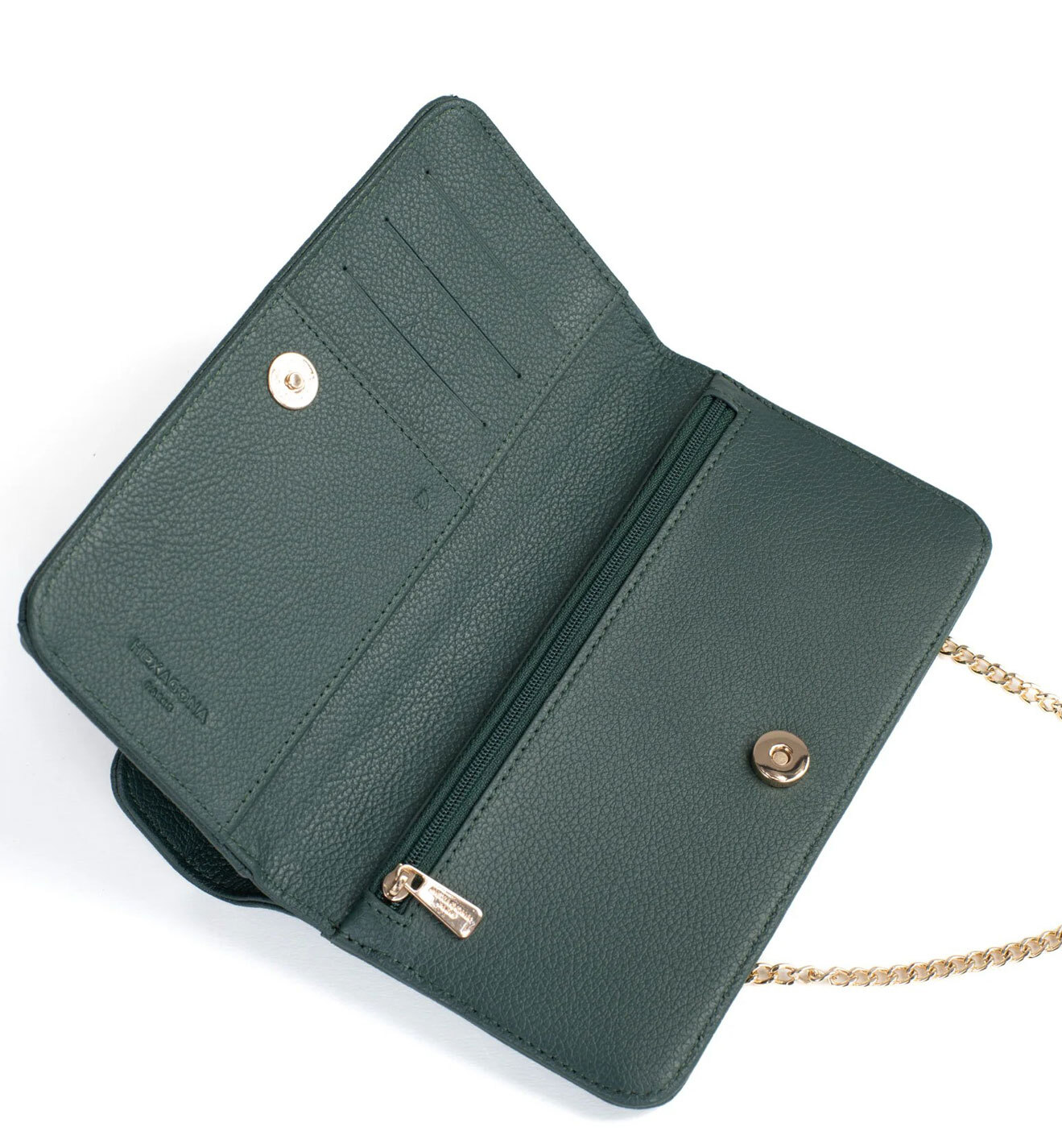 Vêtement en cuir Maroquinerie femme vert