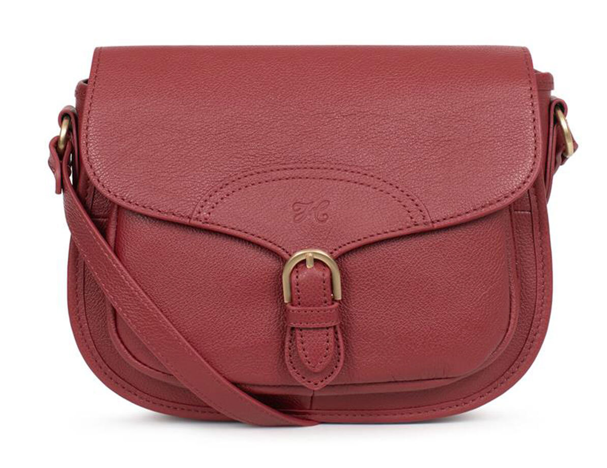 Vêtement en cuir Maroquinerie femme rouge