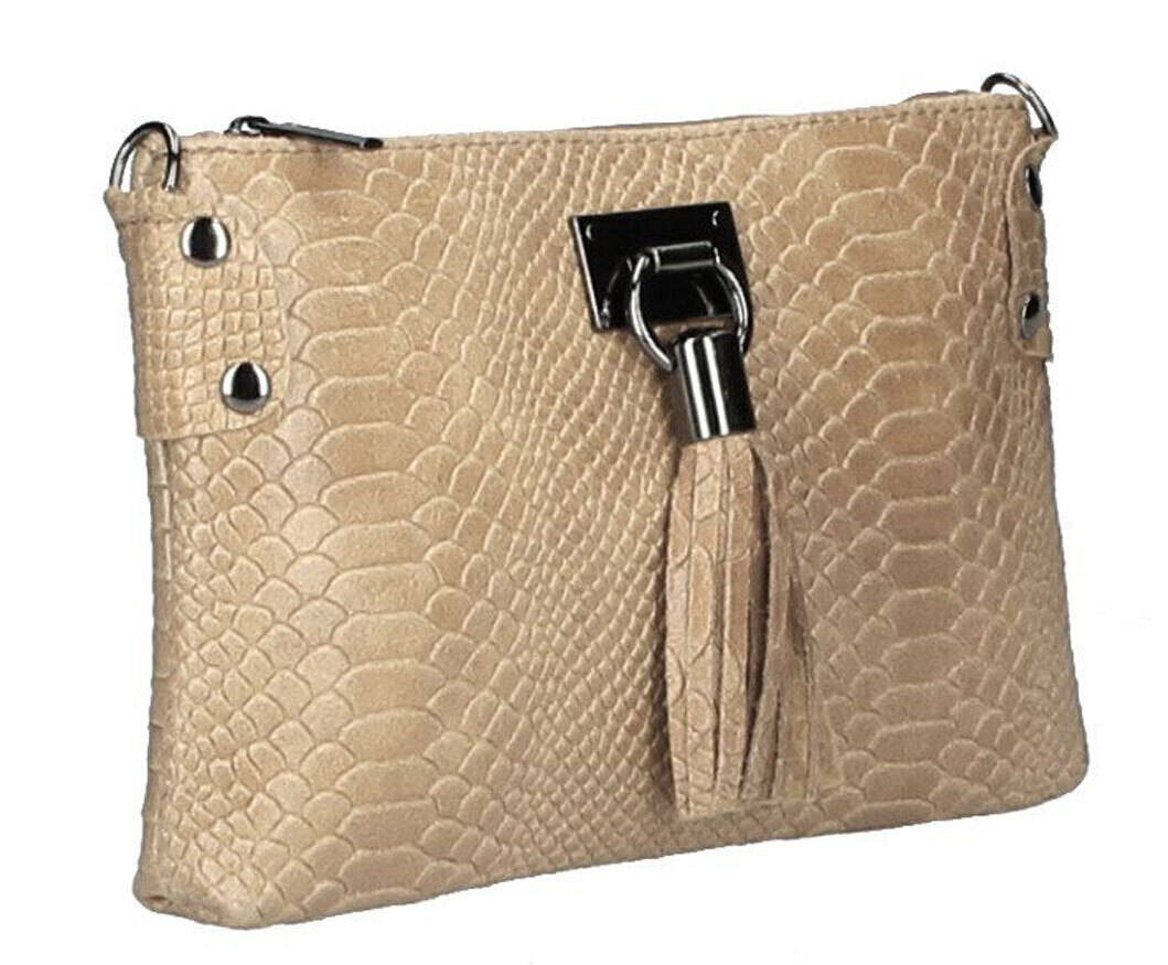 Vêtement en cuir Maroquinerie femme taupe