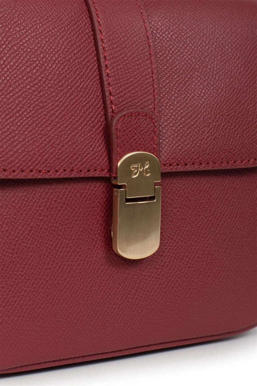 Vêtement en cuir Maroquinerie femme rouge