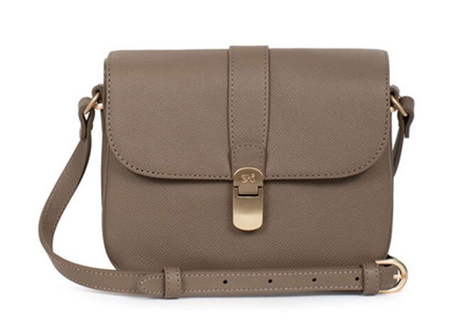 Vêtement en cuir Maroquinerie femme taupe