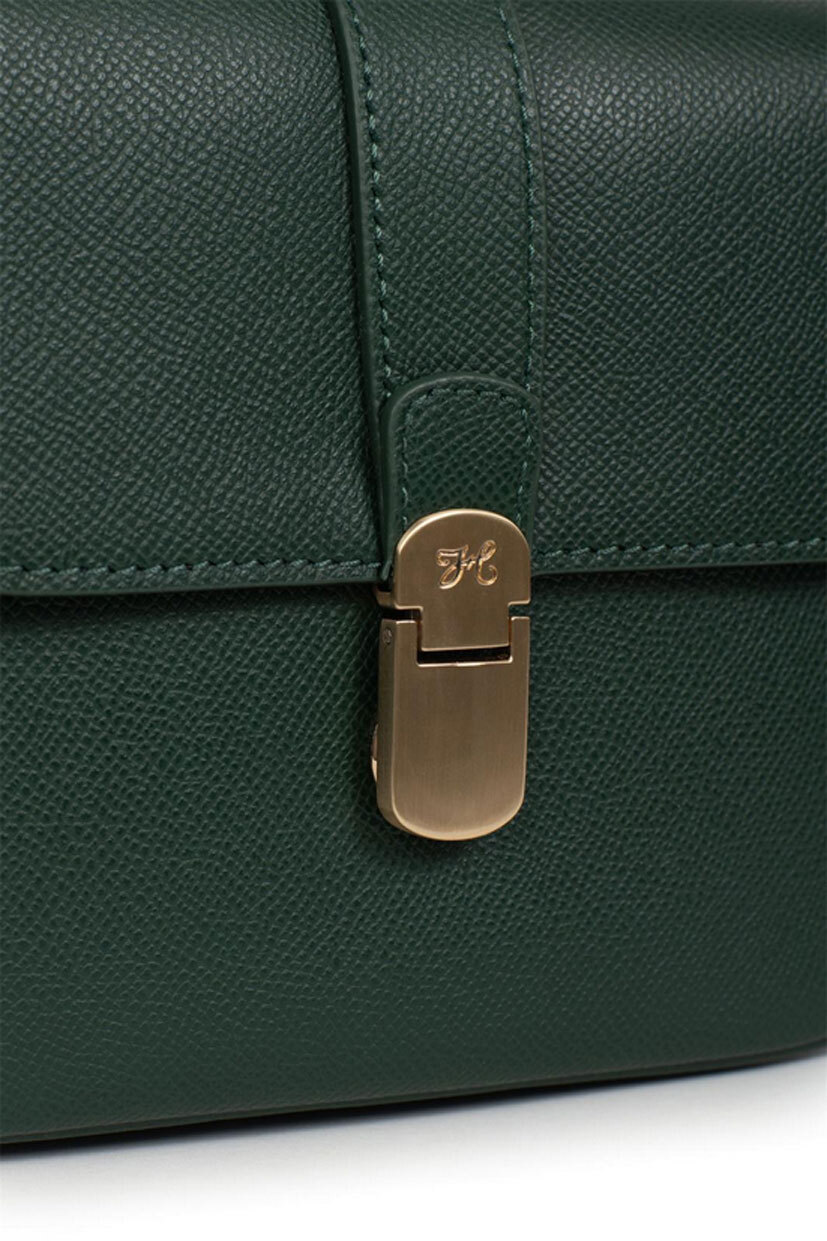 Vêtement en cuir Maroquinerie femme vert