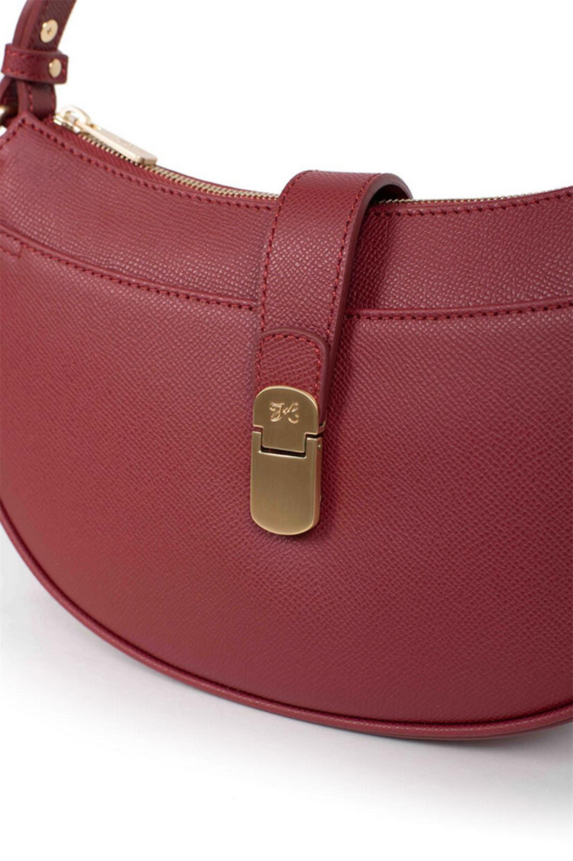 Vêtement en cuir Maroquinerie femme rouge