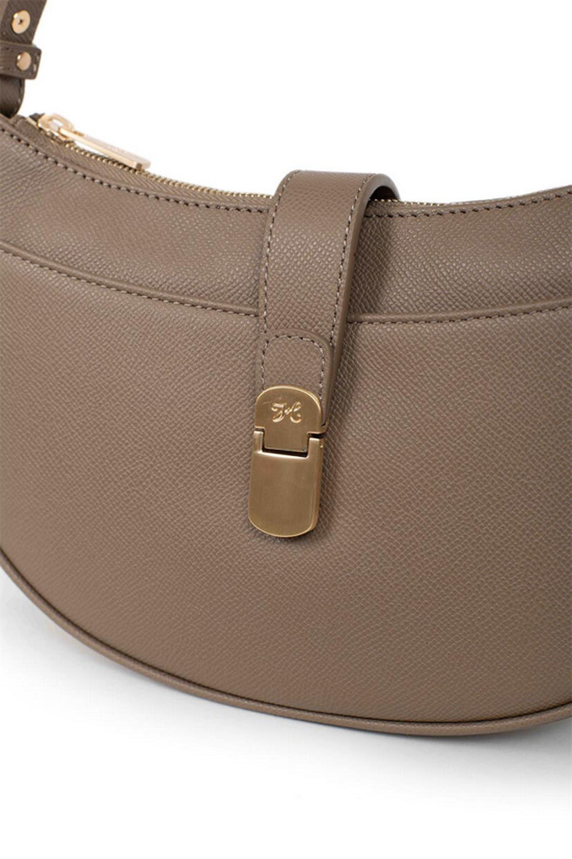 Vêtement en cuir Maroquinerie femme taupe