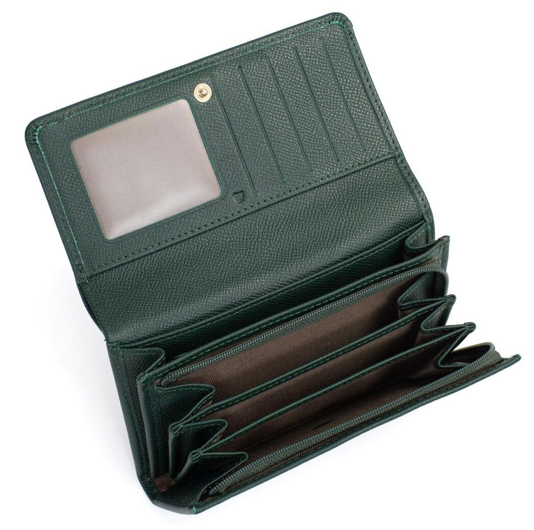 Vêtement en cuir Maroquinerie femme vert