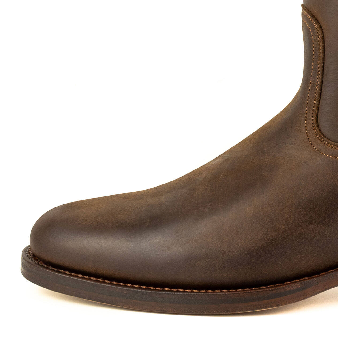 Vêtement en cuir Santiags & chaussures marron