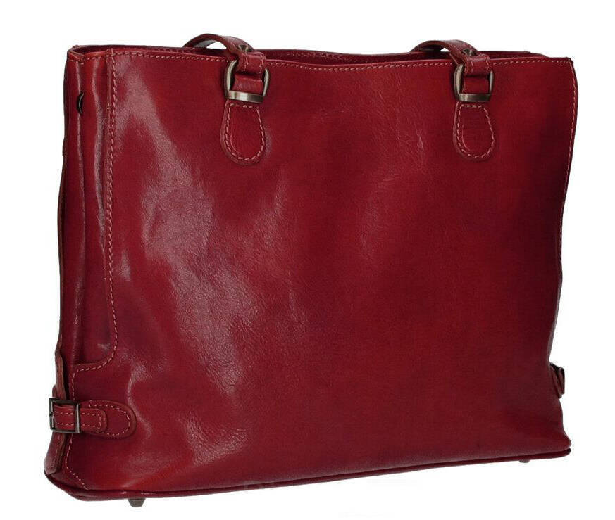 Vêtement en cuir Maroquinerie femme rouge