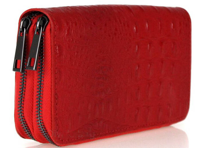 Vêtement en cuir Maroquinerie rouge