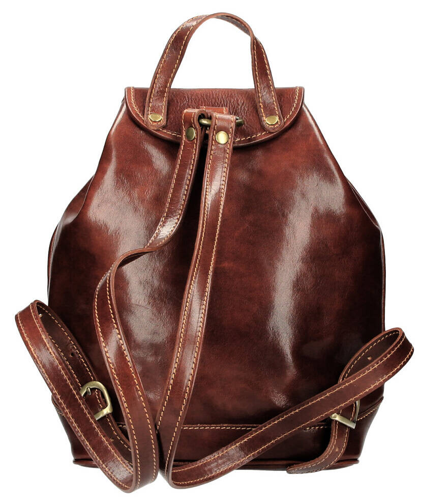 Vêtement en cuir Maroquinerie femme marron